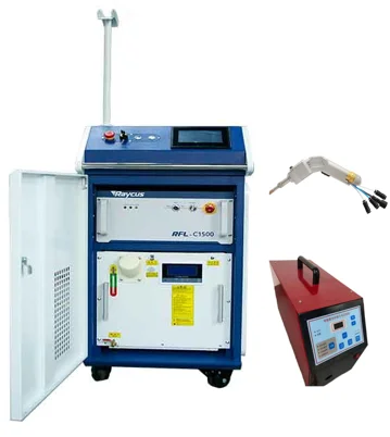 All Style Welding Nozzle+Control System + Best Sells Laser Source + Water Chiller Indispensable Components Of Welding Systems