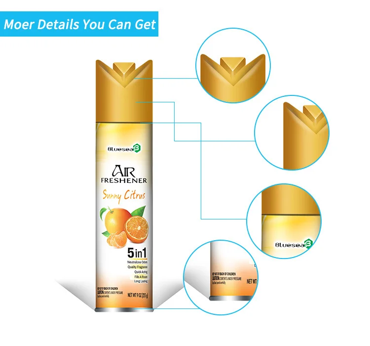 Flower Fragrance Spray Deodorant Air Freshener Gel Fragrances Air