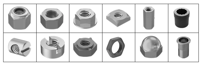 Steel Hex Fastener M2 M3 M4 M5 M6 Stainless Steel Nuts Flat Head Socket Head Furniture Connector Sleeve Barrel Nut manufacture