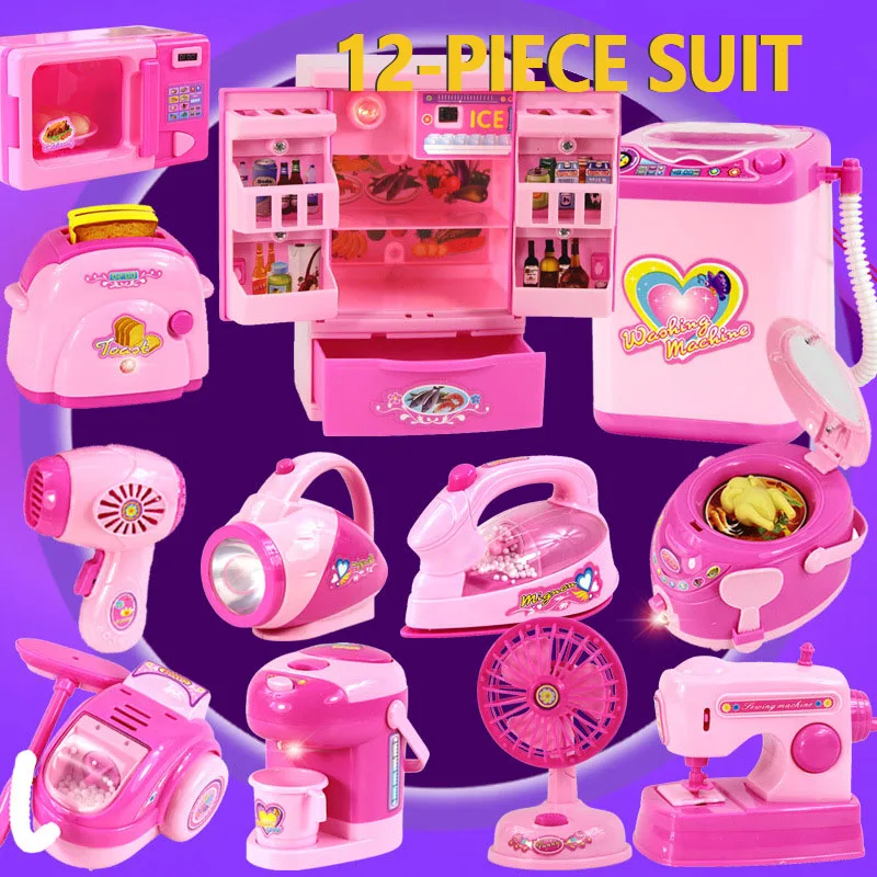 Лидер продаж 2020, новый детский кухонный набор, игрушечная мини-бытовая техника, развивающие кухонные игрушки для детей