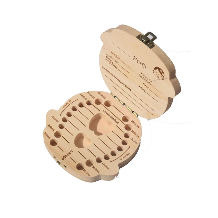 childrens deciduous tooth box teeth storage storage box lanugo