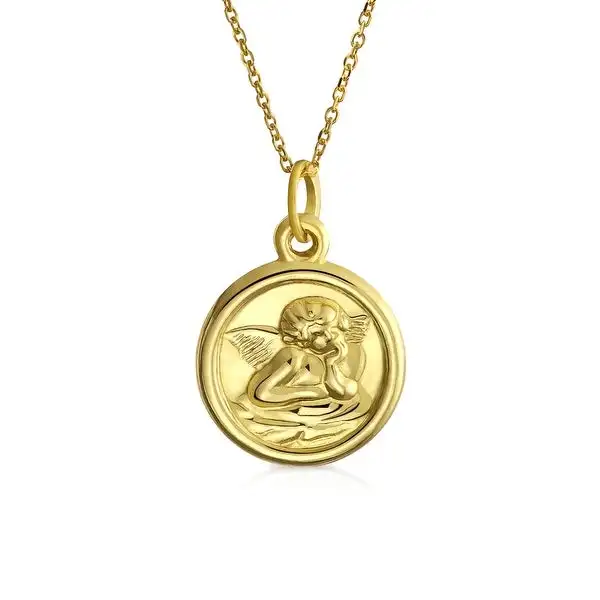 Buy Real Gold Charm Pendant,Guardian 