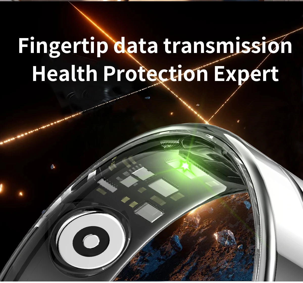 2025 R11 Stainless Steel Smart Ring Heart Rate Blood Pressure Blood Oxygen Sleep Monitoring Waterproof Women Men Smart Rings - Buy Stainless Steel Smart Ring Women Men Smart Rings health Sleep Tracking Rings