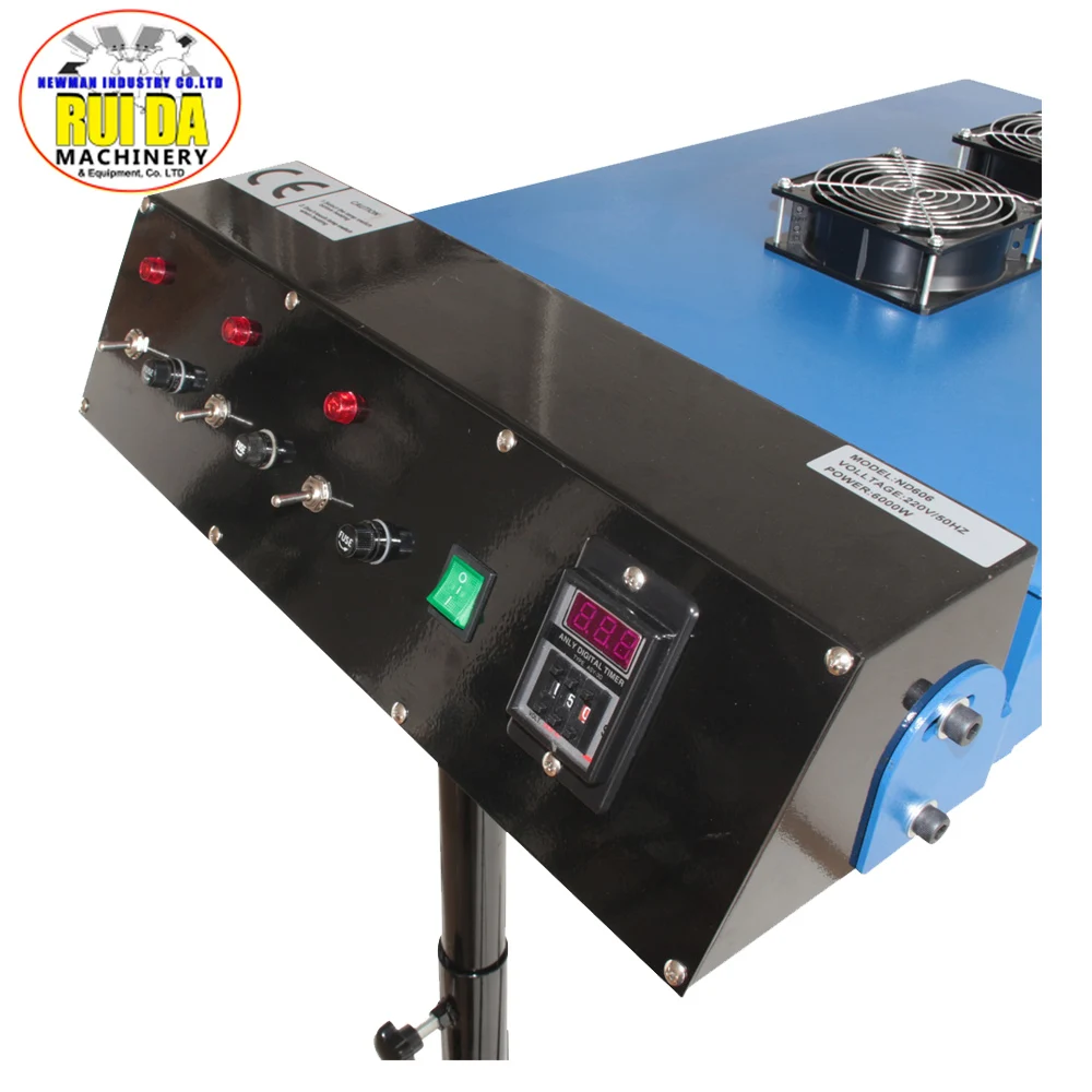 Ruida ND606 IR Automatic Temperature Control air Flash Dryer Textile Screenprinting