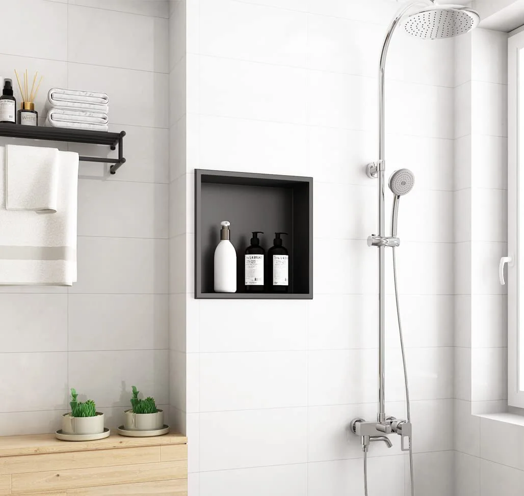 Stainless Steel Bathroom Niche Products Storage Shelves High Grade ...