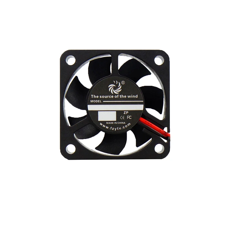 Custom DC Fan Factory 4010 mm 5V 12V 24V PBT IP68 5000 Hours Ball or Hydraulic Bearing 40x40 Brushless Axial Fan