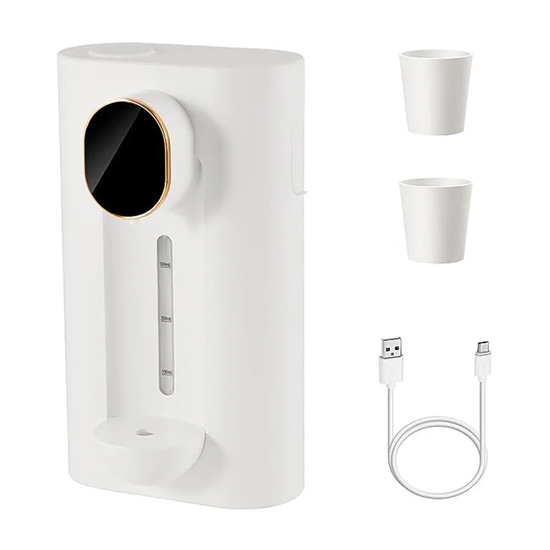 Smart Home Wall-Mounted 540ml Automatic Electric Mouthwash Dispenser with Cups Liquid Pump for Hotel Bathroom