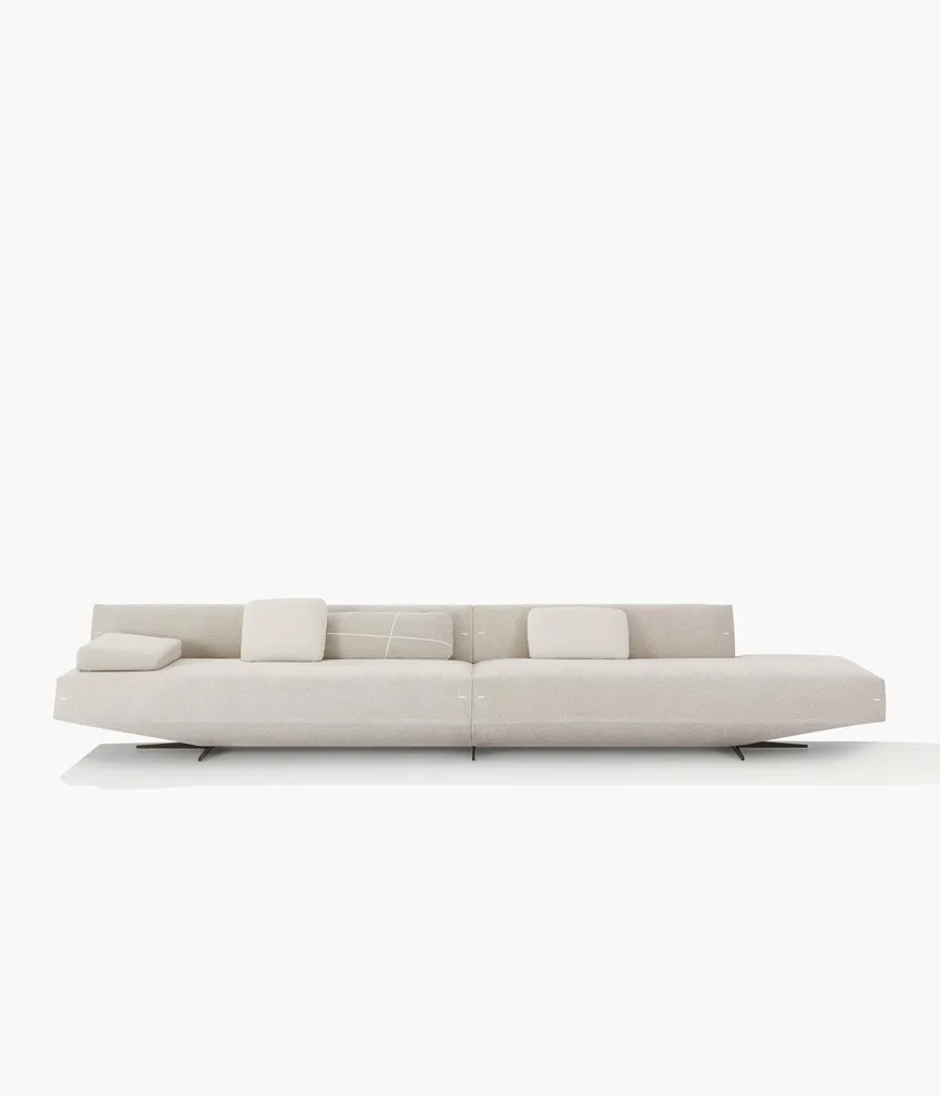 Modular Lshaped Fabric Glam Sofa Set Furniture Living Room Modern