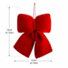 Rouge 12x13cm(4,72*5,12 pouces)