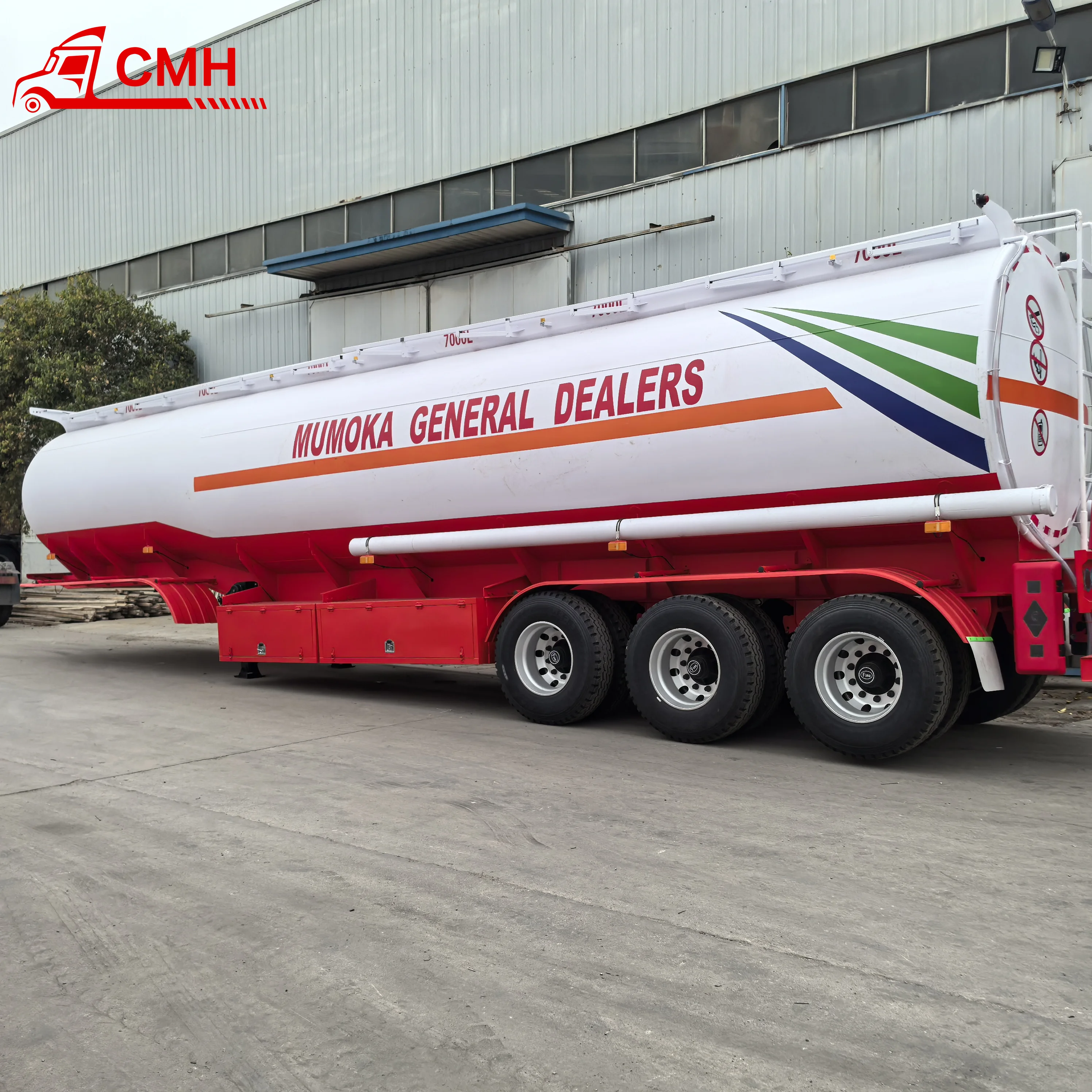 4 Axle 3 Axle 45000 Litres Fuel Tank Trailer Fuel Oil Tanker Semi Trailer Carbon Steel Oil Tanker Trailers