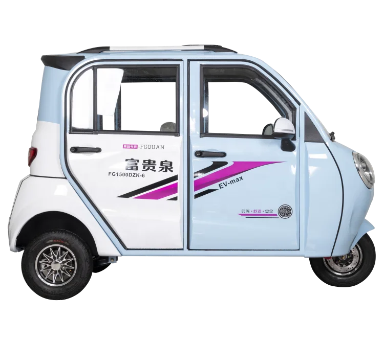 完全密閉型三輪車付きミニカー4ドアオープンカー3輪電動助手席