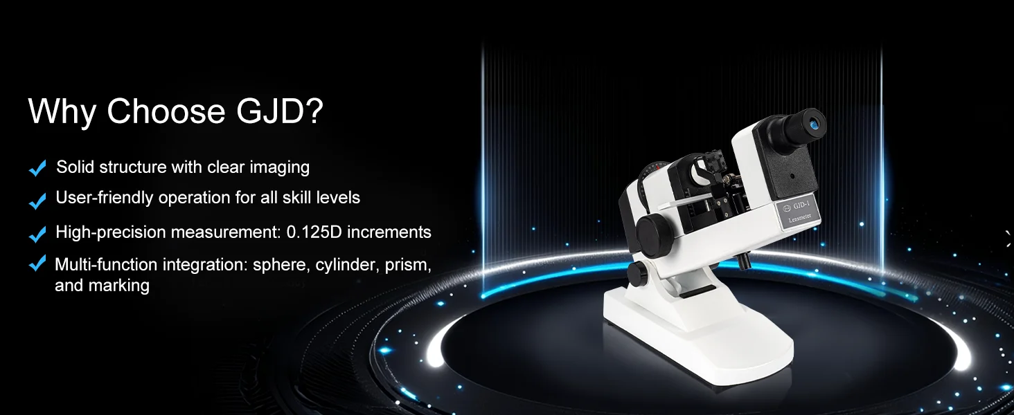 Top Quality Manual Lensmeter GJD-1 Lensmeter Optical Instruments Lensometer for Optical Shop
