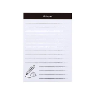 Promotional A4 A5 A6 Personalized Printing to Do List Writing Pad Tear Off Calendar Daily Planner Notepad with Logo