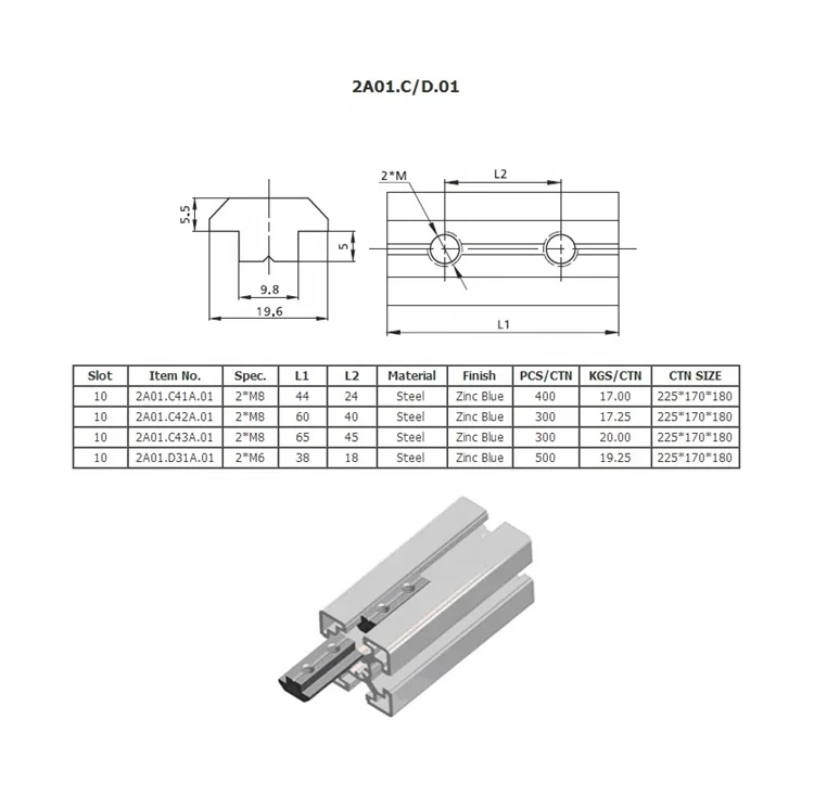 Spring loaded T nut installation guide and applications