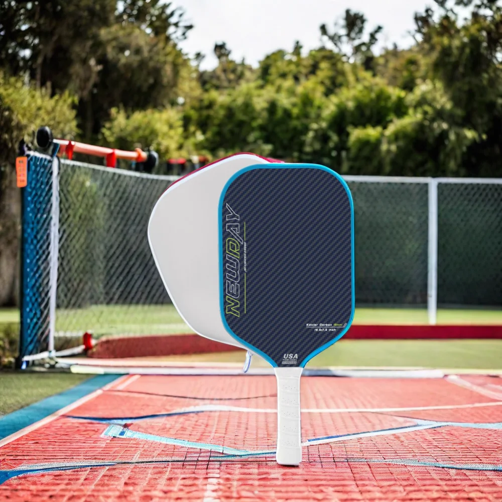 Kevlar Pickleball Paddle 13mm Textured Surface Carbon Fiber Graphite Material Sports Training Entertainment DDP Service