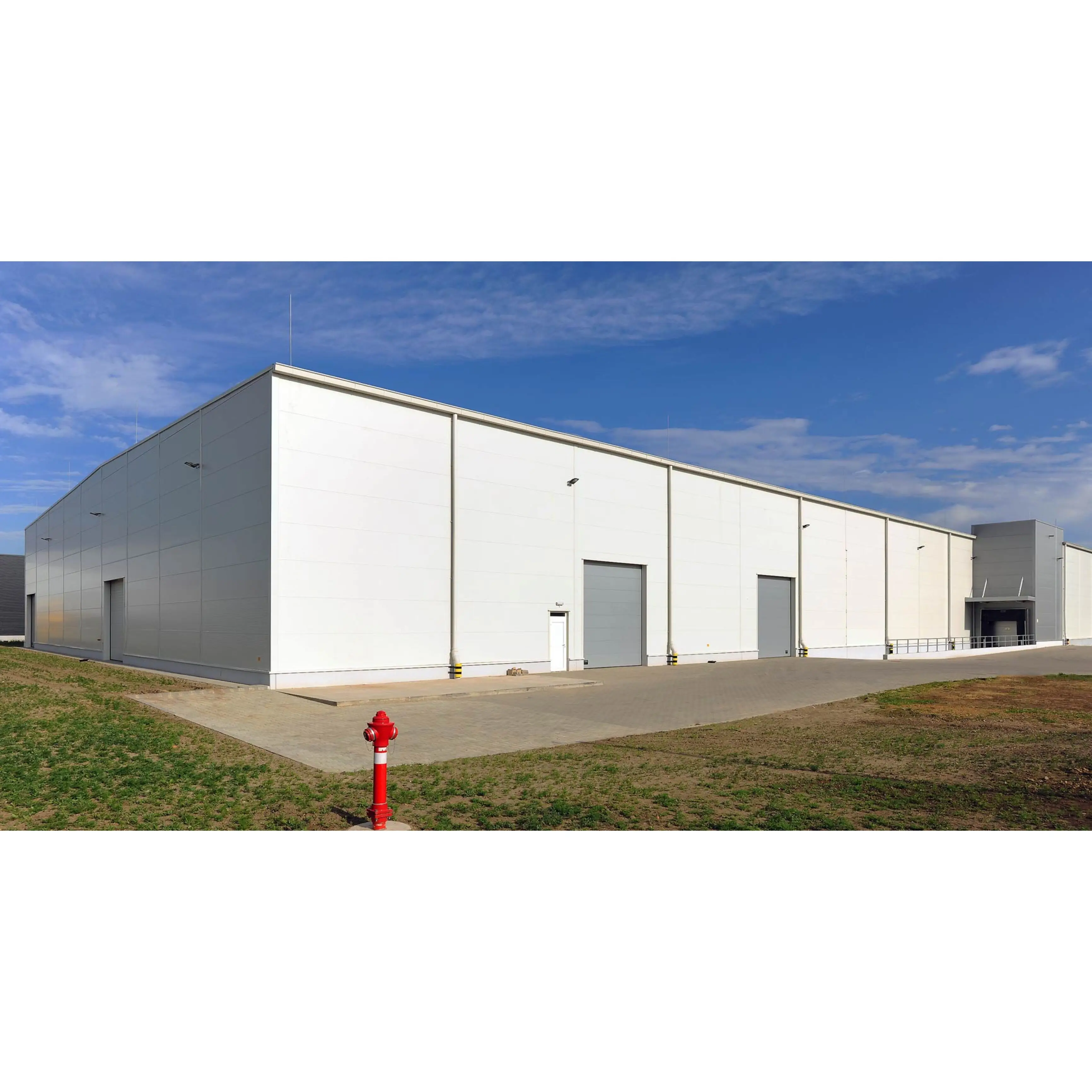 Fast Build Steel Structure Factory Light Metal Building Construction Prefabricated Workshop