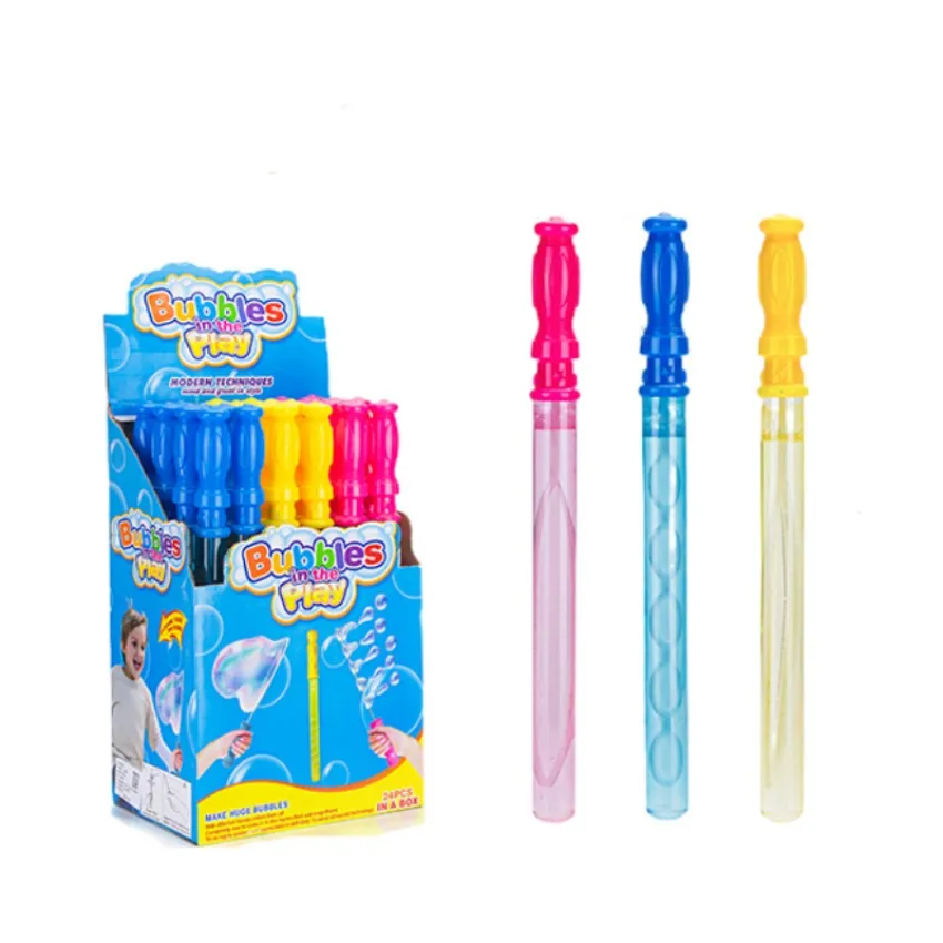 Children Custom 24 Pack Big Bubble Wands Bulk Water For Outdoor And ...