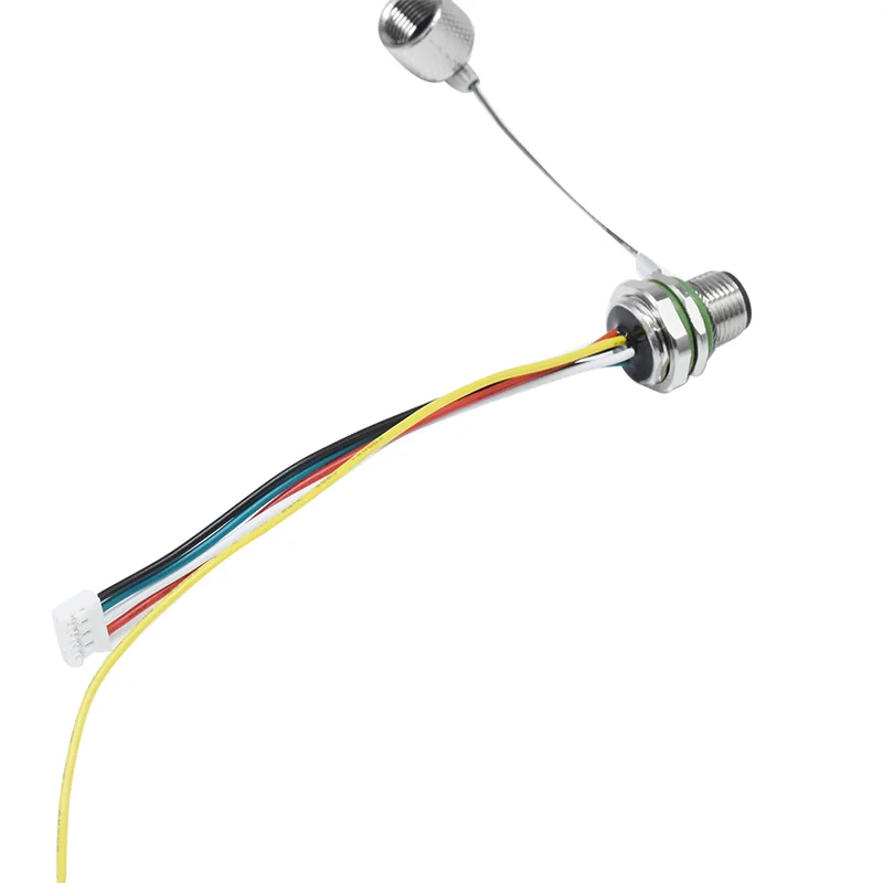 Customized Cordset M12 Code Male Rear Fastened Socket Receptacle PG9 Terminals Dust Cap 5pin Panel Mount IP67 Connector