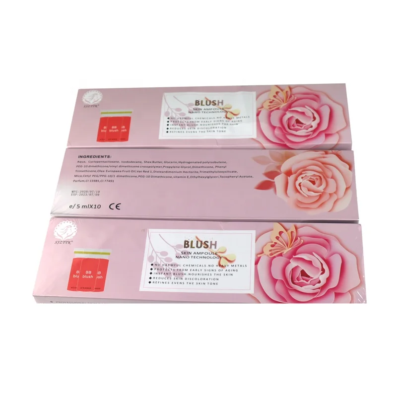 Полуперманентные Румяна Rubicund Meso BB Румяна для салона красоты лица/низкие куски/низкие румяна на заказ/дермальные Румяна для лица палитра