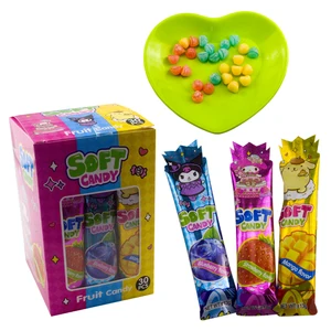 New Product Confectionary Sweets Fruit Flavour Sour Gummy Soft Candy