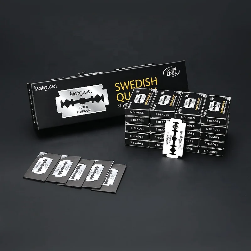 OEM Disposable Double Edge Razor Blades Zweischneidige Rasierklinge Dobbeltkant Barberblad Lames De Rasoir a Double Tranchant