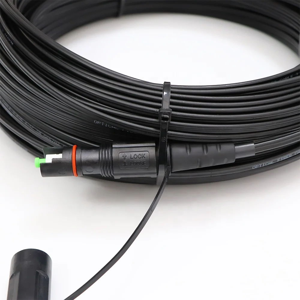 Outdoor Waterproof Connector Drop Cable Single Mode Sc Apc Optitap Pre ...