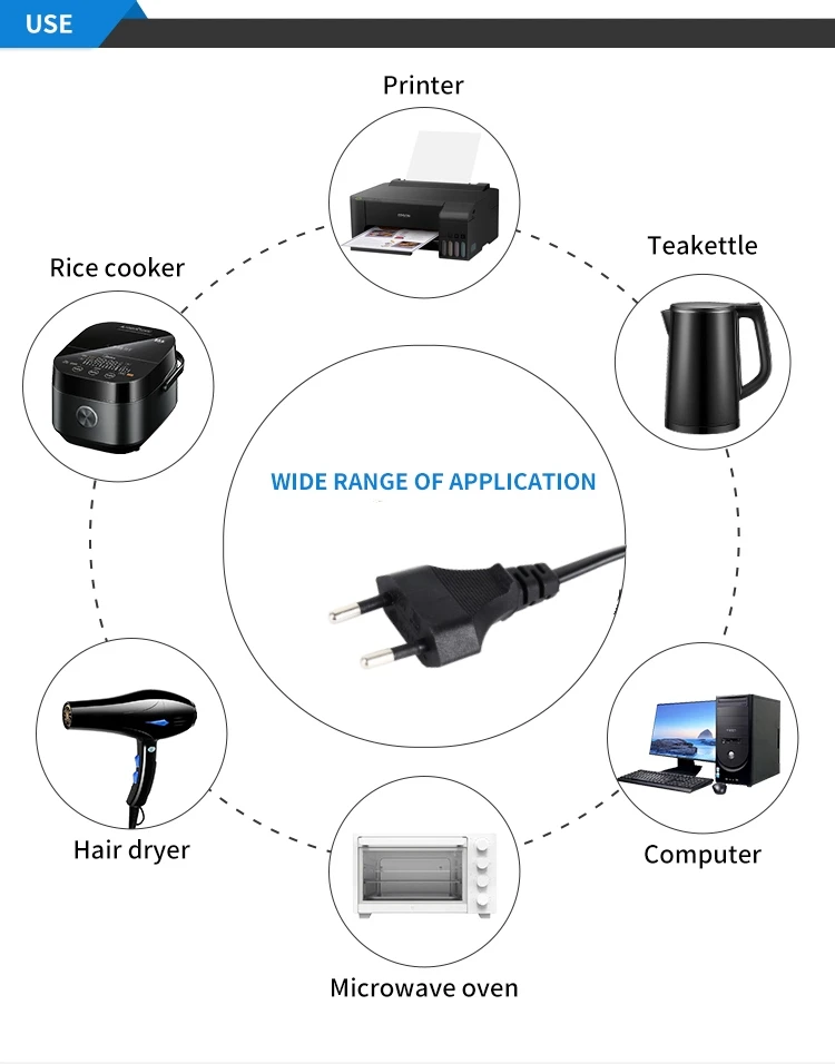 Euro Plug Power Cable ON/OFF Switch Cable EU Power Supply Cord for Extension Socket Lamp Project Radio details