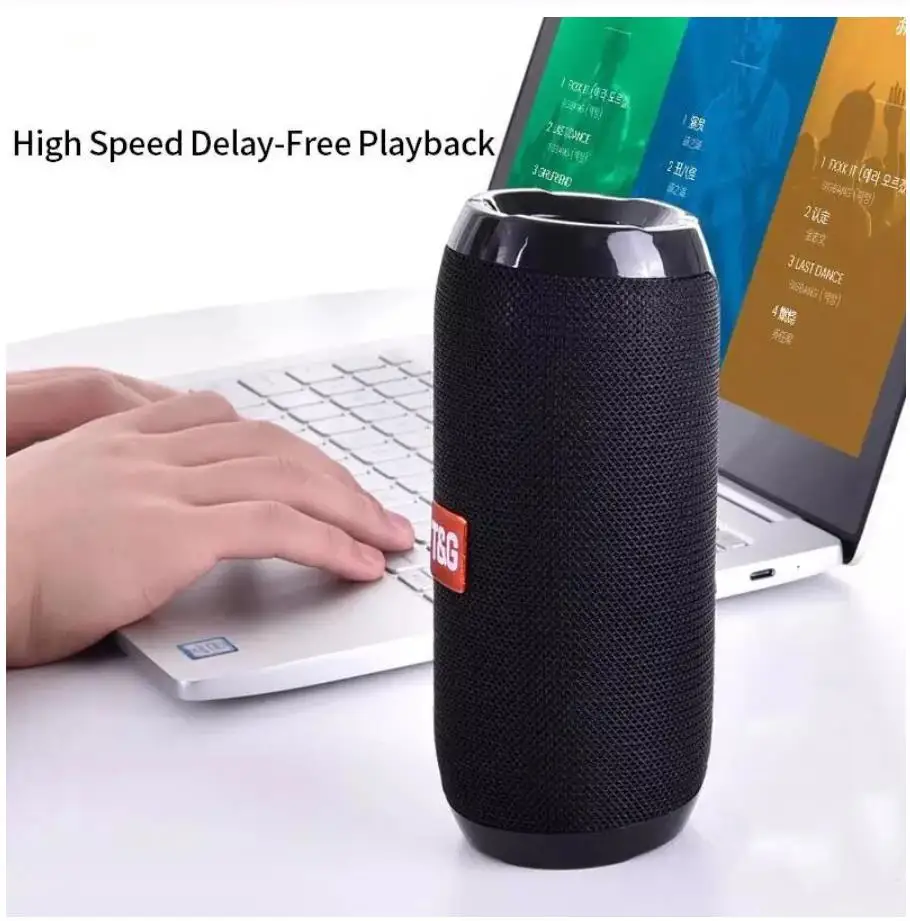 2020 Mini Portable Wireless 117 Speaker Bass Waterproof Outdoor BTMobile Music Tg 117 Speaker With Fm Radio - ANKUX.COM