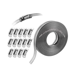 hose clamp screws zinc