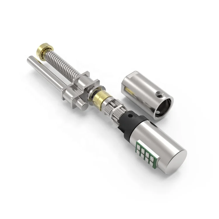 Zhaowei Low Speed Mini Actuator 4mm Stepper Gear Motor 3v with Encoder for Mobile Phone Lift Lens