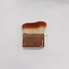Rose gold handle beige hair
