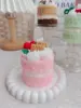 Pink cake 7 * 9cm (200g) Peony and Crimson Deer Crimson