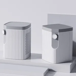 Portable Mini Home Room Air Purifier Aromatherapy Electric Manual HEPA Electrostatic Filter Activated Carbon Filter Easy Desktop