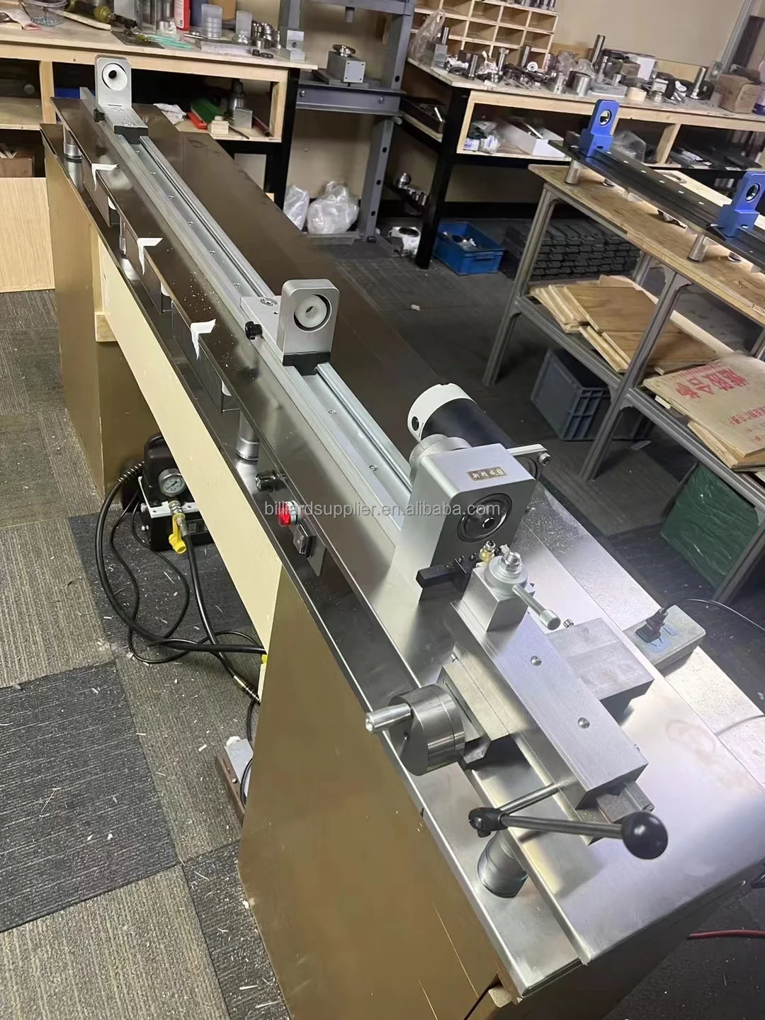 Professional Billiard Cue Lathe Mini Manual Lathe Machine Pool Cue