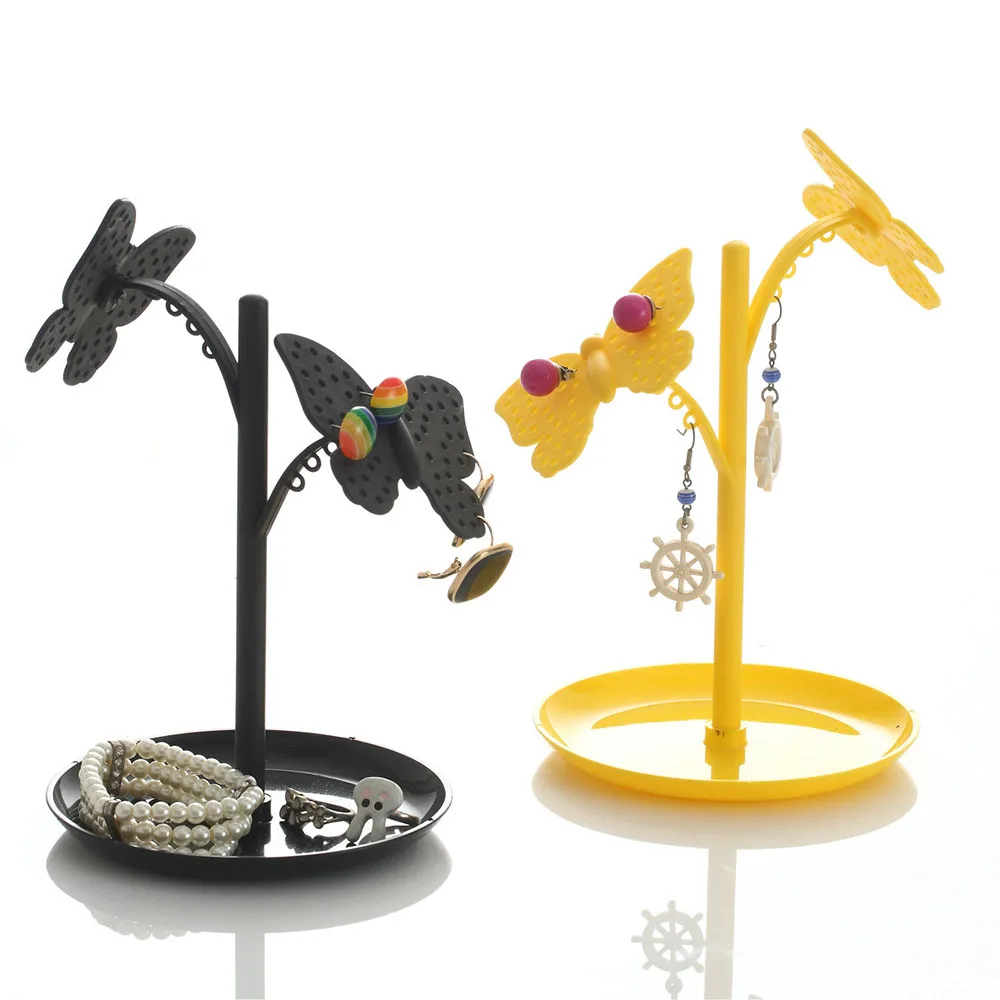 Cross Border Creative Tree Shaped Jewelry Stand Keychain Ring Pendant Display Storage Makeup Organizers