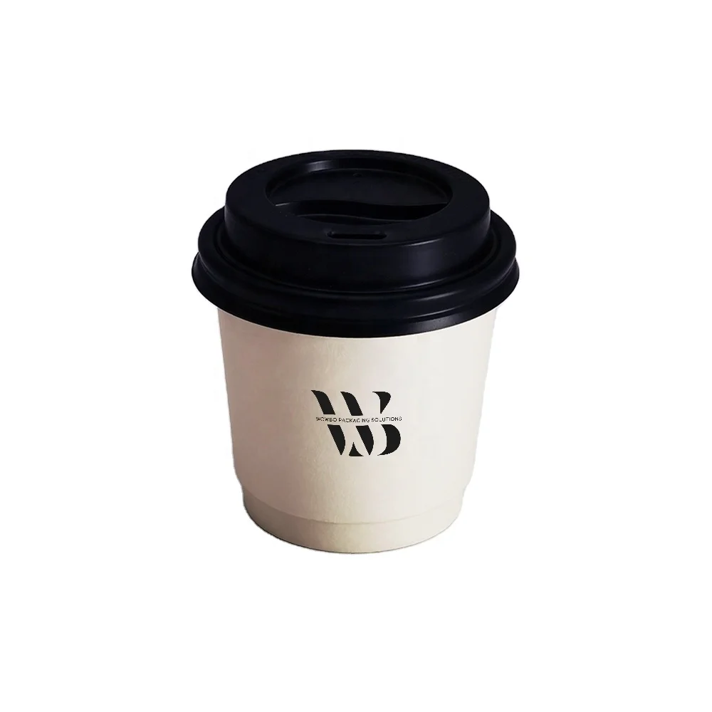 Espresso Paper Cups & Lids 4 oz