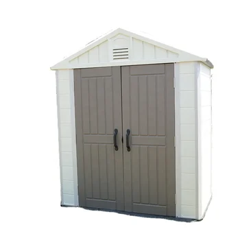 Manufacturer direct selling spot goods prefab outdoor waterproof buildings HDPE plastic storage cabinet garden tools house sheds