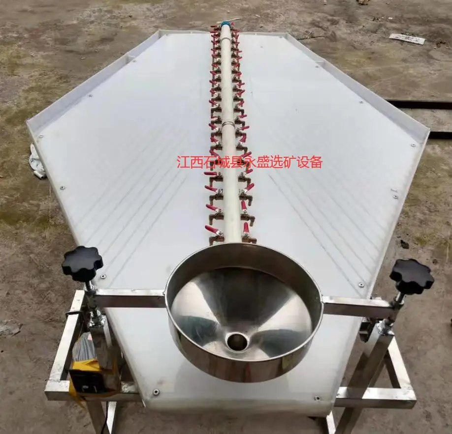 2024 Small PP Gt60 Environmental Wolfram Vibration Gold Clean Panning Equipment Small Shaking Shaker Table Without Mercury