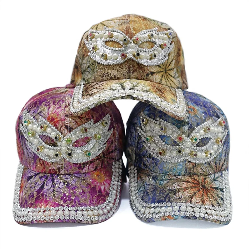 2022 модные солнцезащитные шляпы с блестящими стразами для женщин