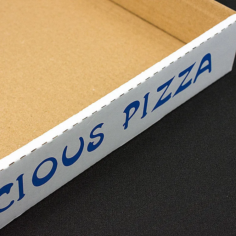 Full printing customized pizza boxes corrugated box take out pizza boxes