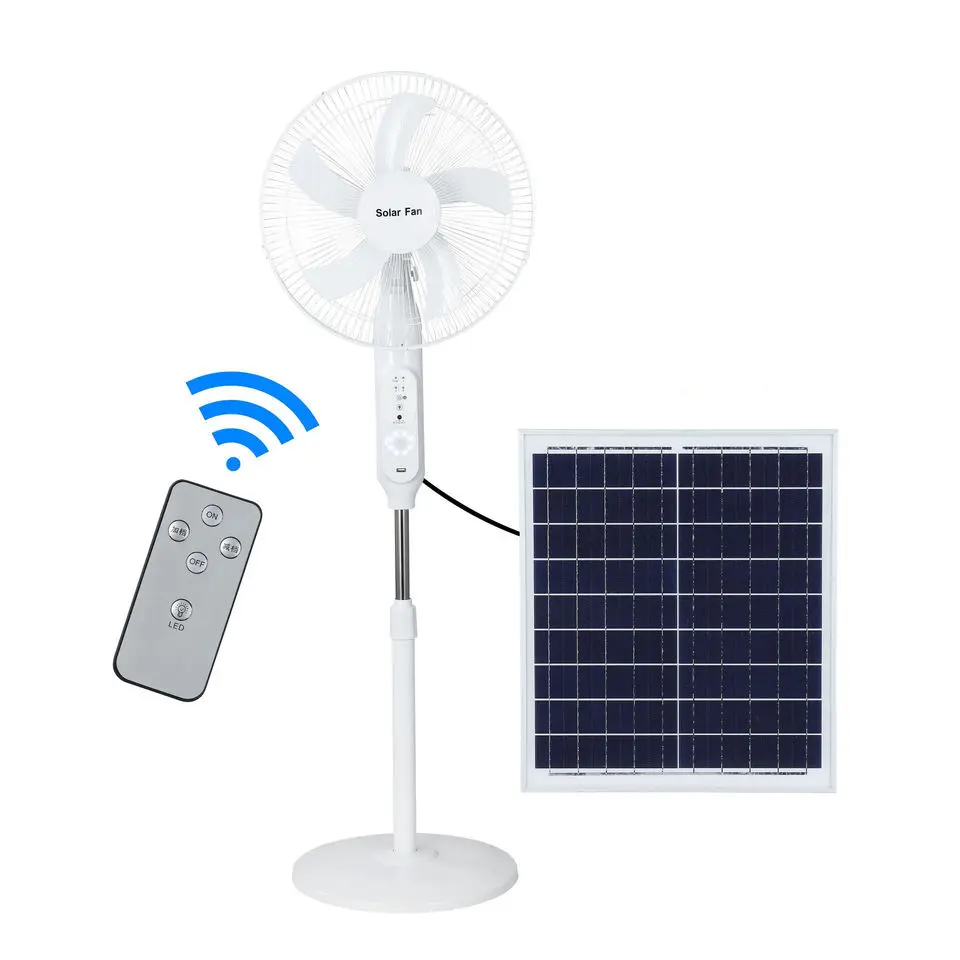 Power Dream Rechargeable Solar Fan Convenient and Sustainable Cooling Option