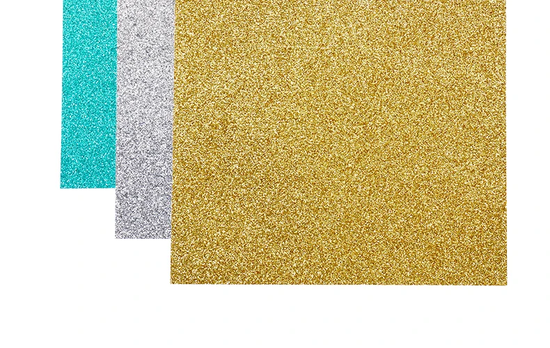 Gold Glitter Paper For Box And Book Cover Binding Specialty Fancy Paper