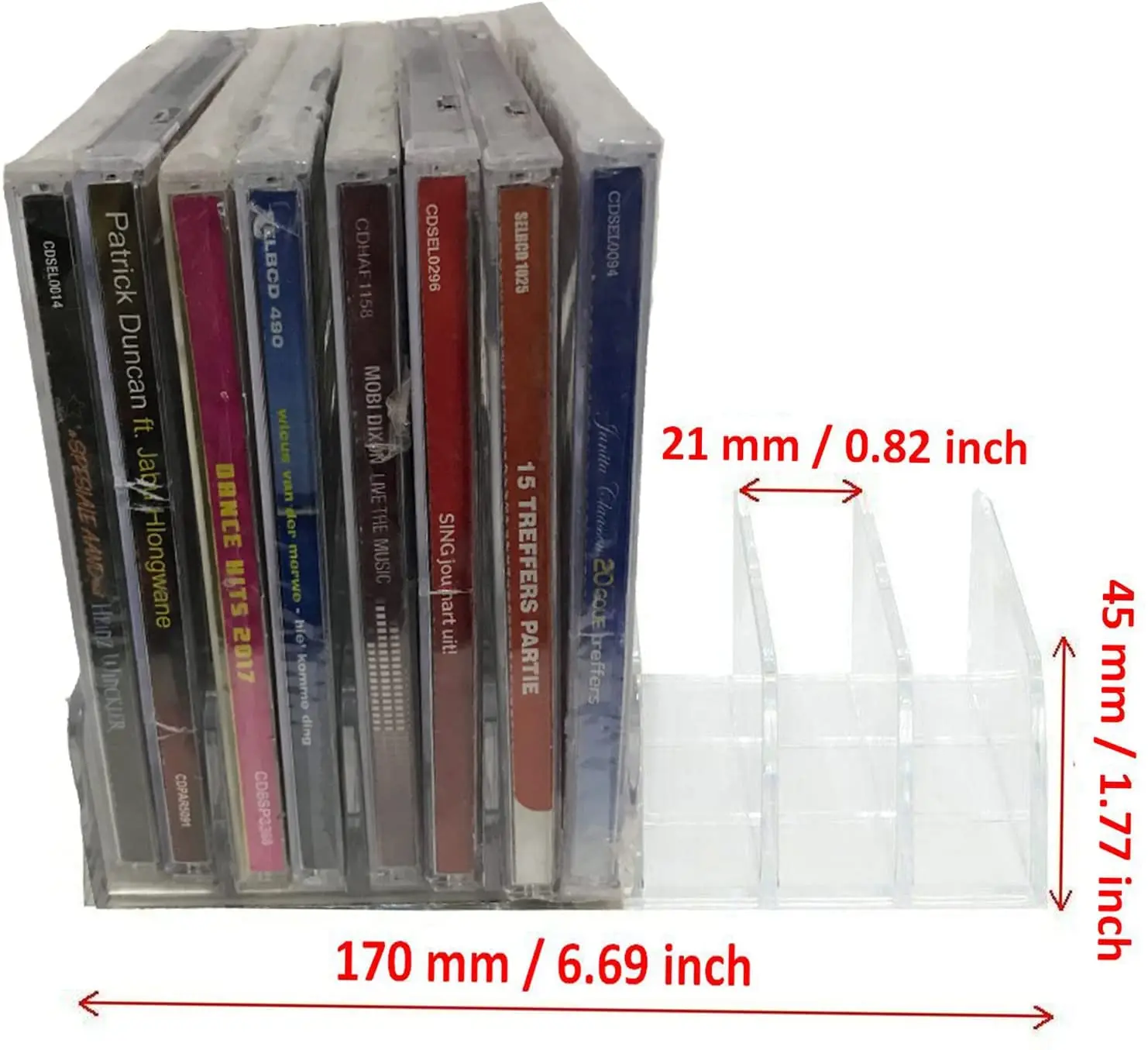 バンドリCDセット+数量限定アクリルスタンド、CD収納BOX Amazon.com: Pmsanzay DVD Storage Box - Clear Acrylic
