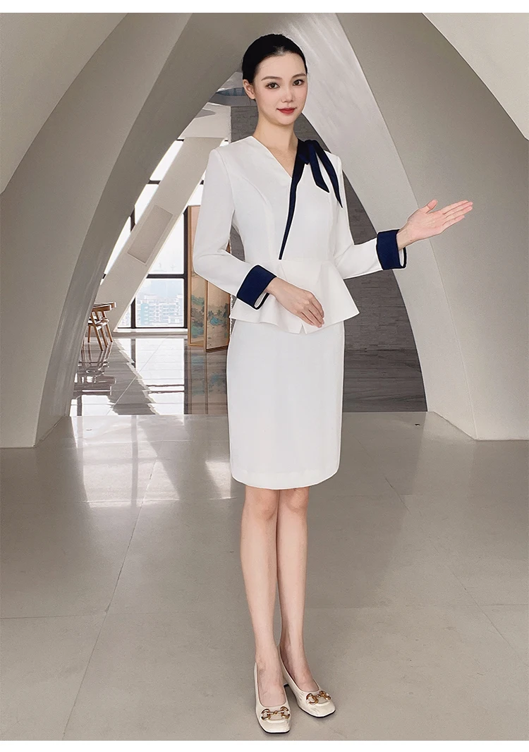 China Custom Made New Dresses Women Suit Formal Dresses for Ladies Office  Salon Workwear Robe Femme Elegant Vestido Plus Size