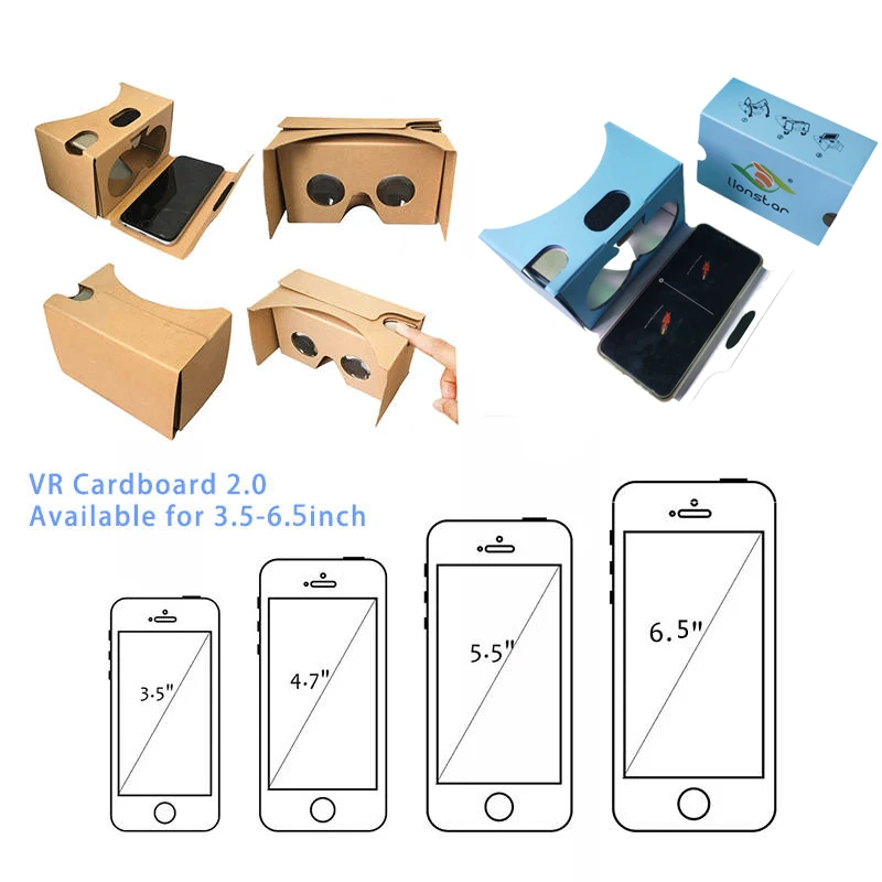 Virtual Reality Headset Google Cardboard Template Pdf Google
