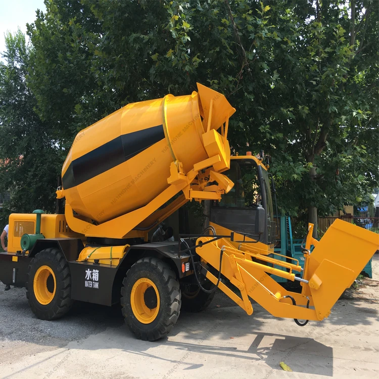 CONSTRUCTION EQUIPMENT PROFESSIONAL SUPPLIER READY MIX CEMENT CONCRETE MIXER TRUCK SELF LOADING CONCRETE MIXING MACHINE