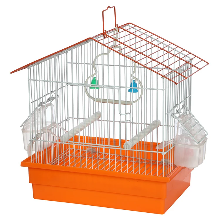 High Quality Pagoda Top Small Parakeet Cage Iron Bird Cage