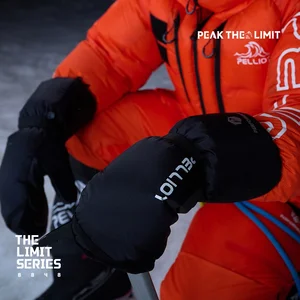 PELLIOT the LIMIT SERIES Extreme Cold-Resistant Down Gloves for Outdoor Mountaineering Windproof Men's Gloves