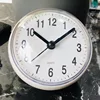 Suction cup clock white-7cm