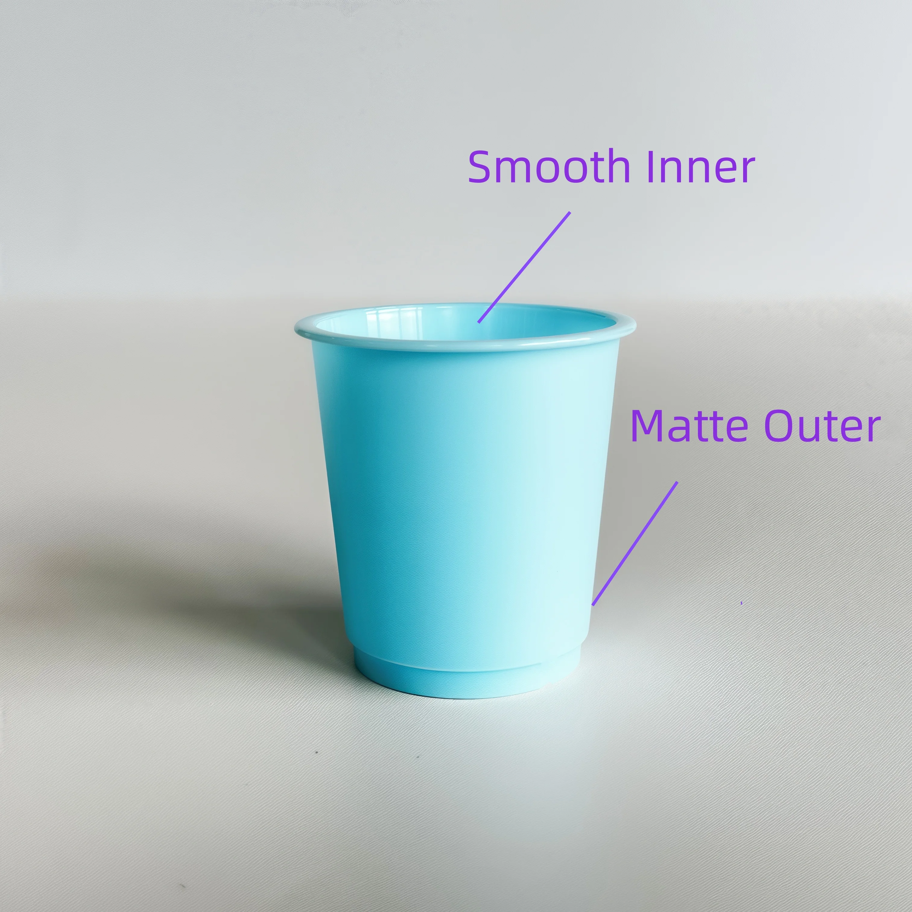 Disposable PP Cup with 35ml Capacity Food Grade Plastic Capsule Cup for Customized Logo Packaging